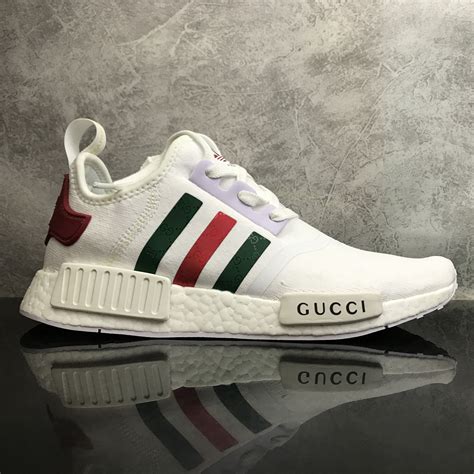 nmd gucci shoes price|gucci adidas t shirts.